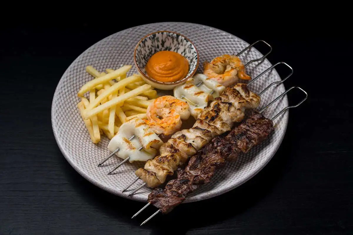 Сет шашлыков с японского гриля