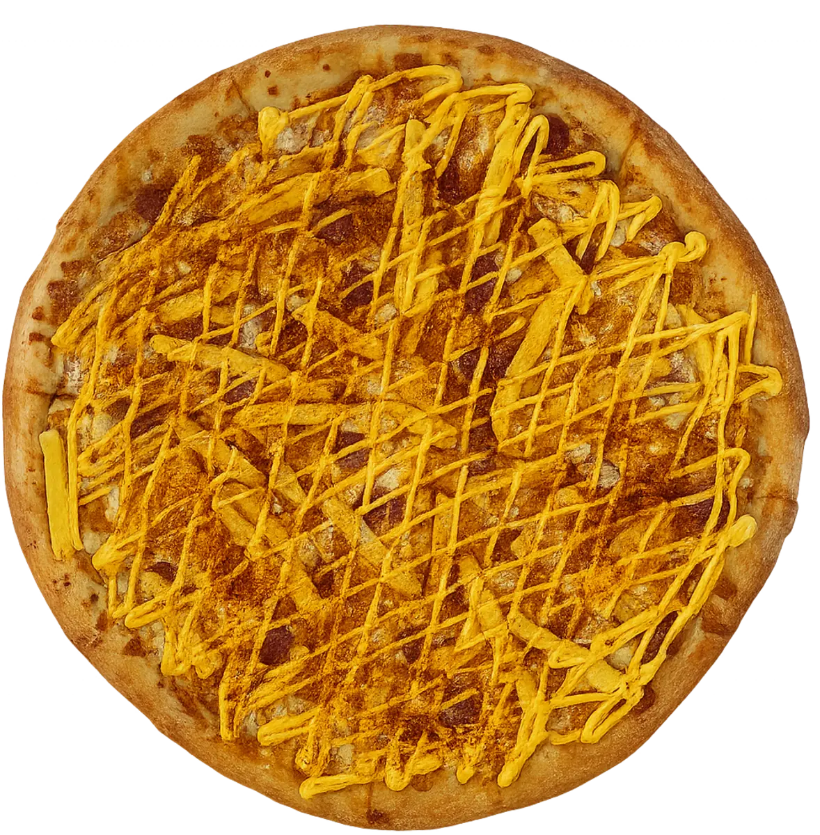 С Картофелем фри 