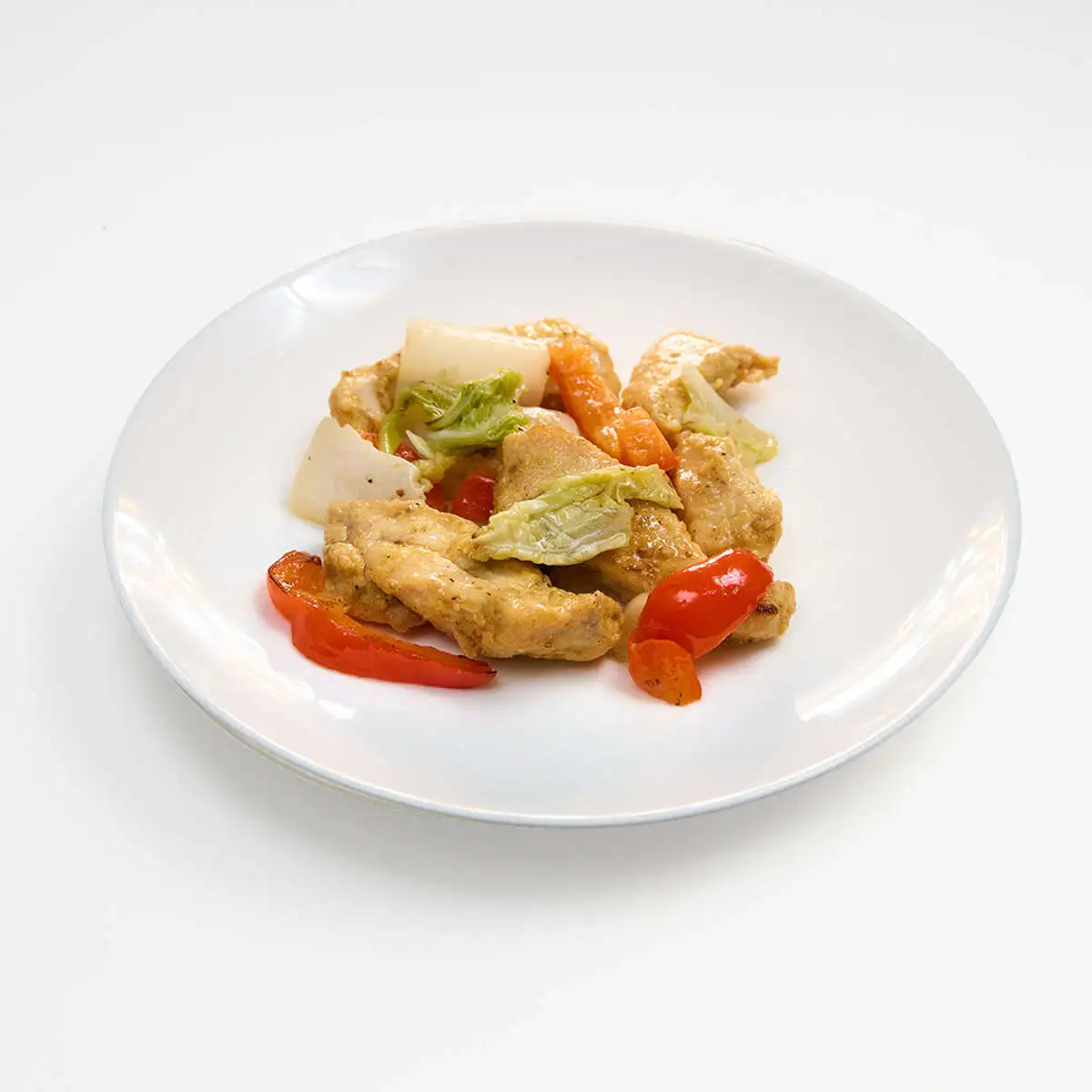 Курица с овощами