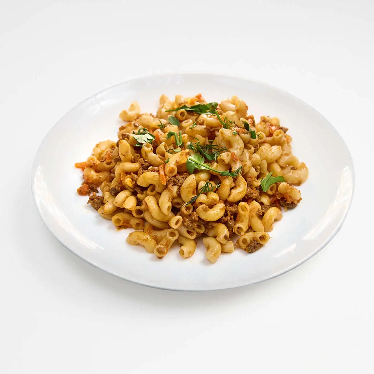 Макароны по-флотски с говядиной