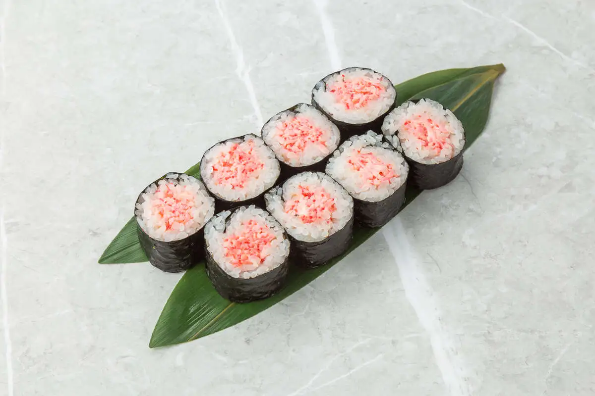 Маки с крабом