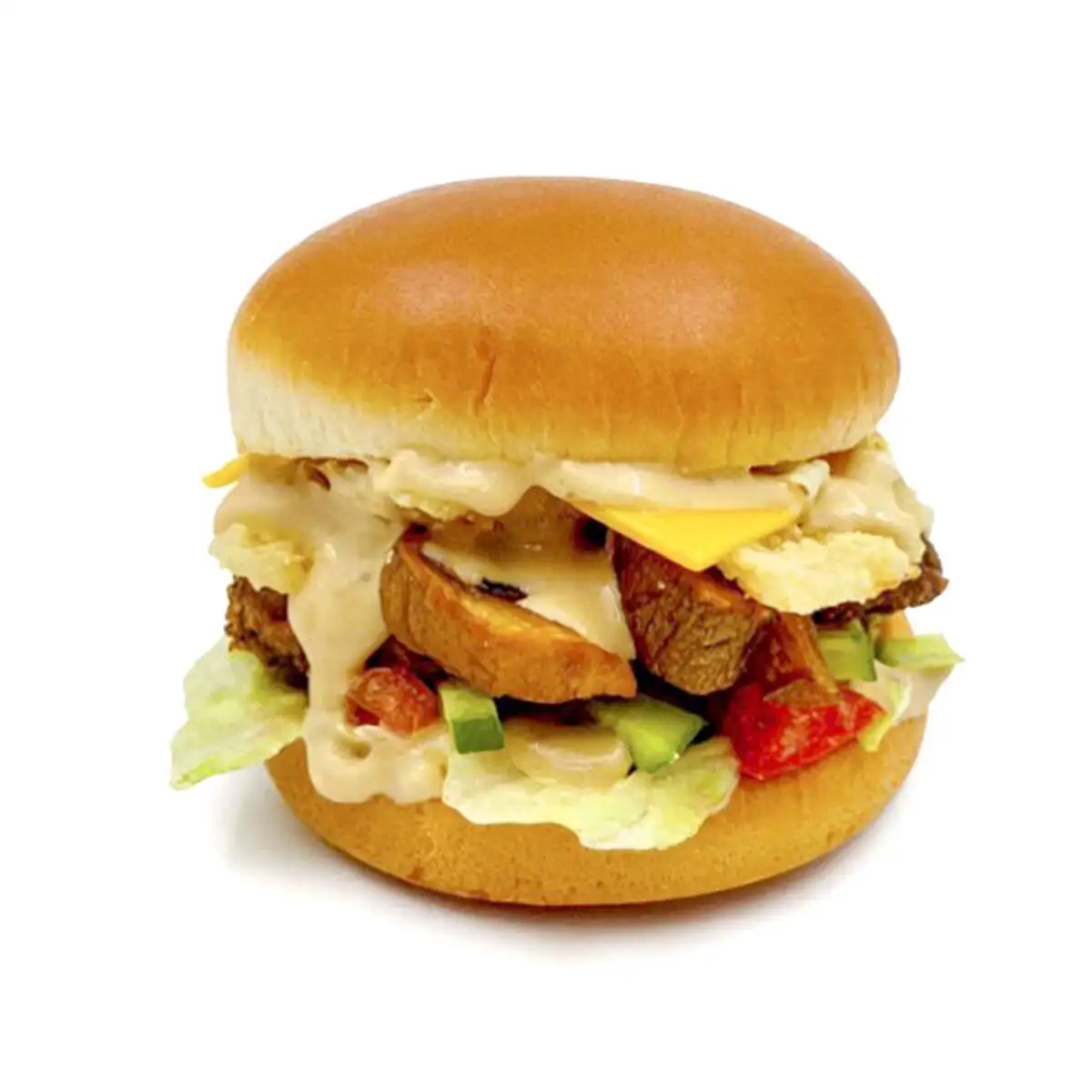 Грибной Чикенбургер