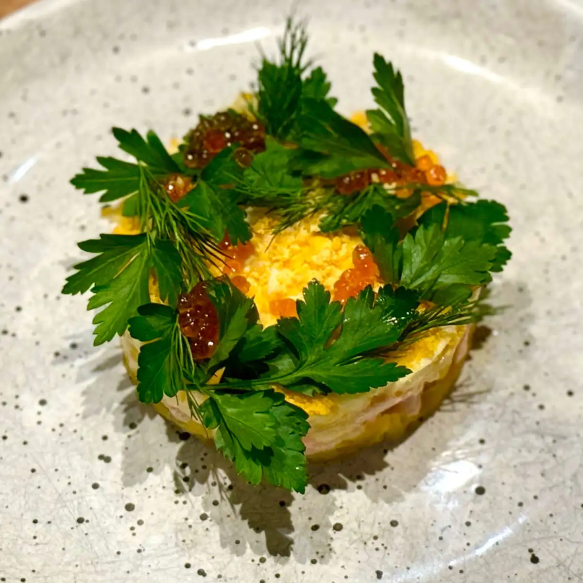 Салат Мимоза порц