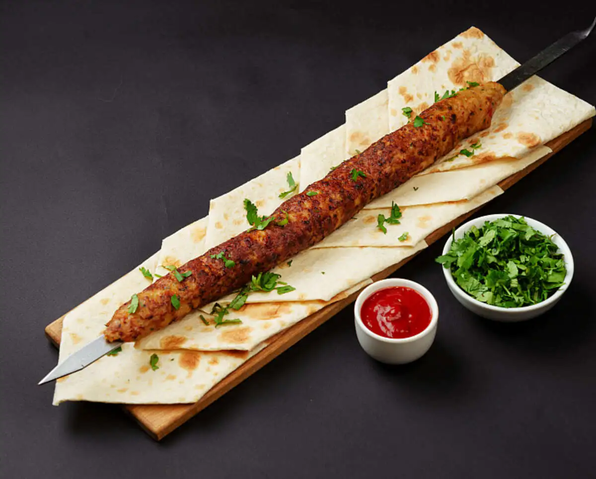 Люля-кебаб из мраморной говядины