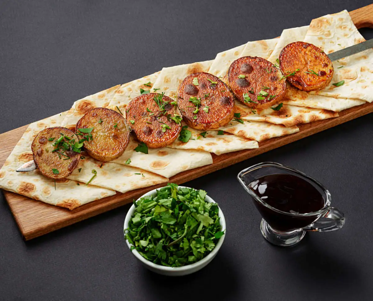 Картофель на мангале