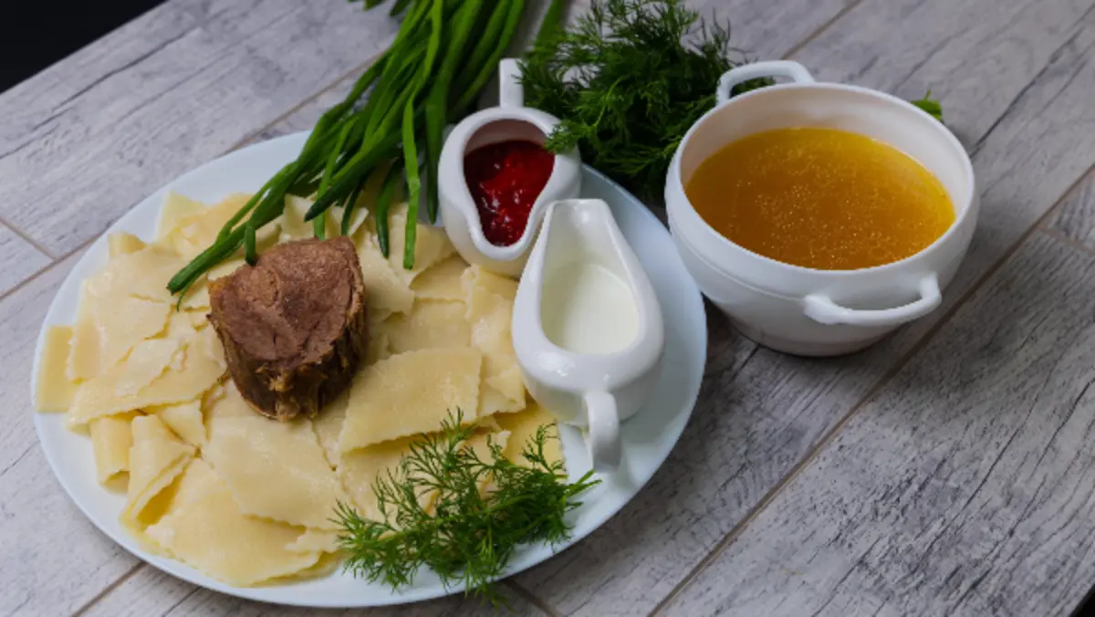 Кумыкский хинкал с говядиной