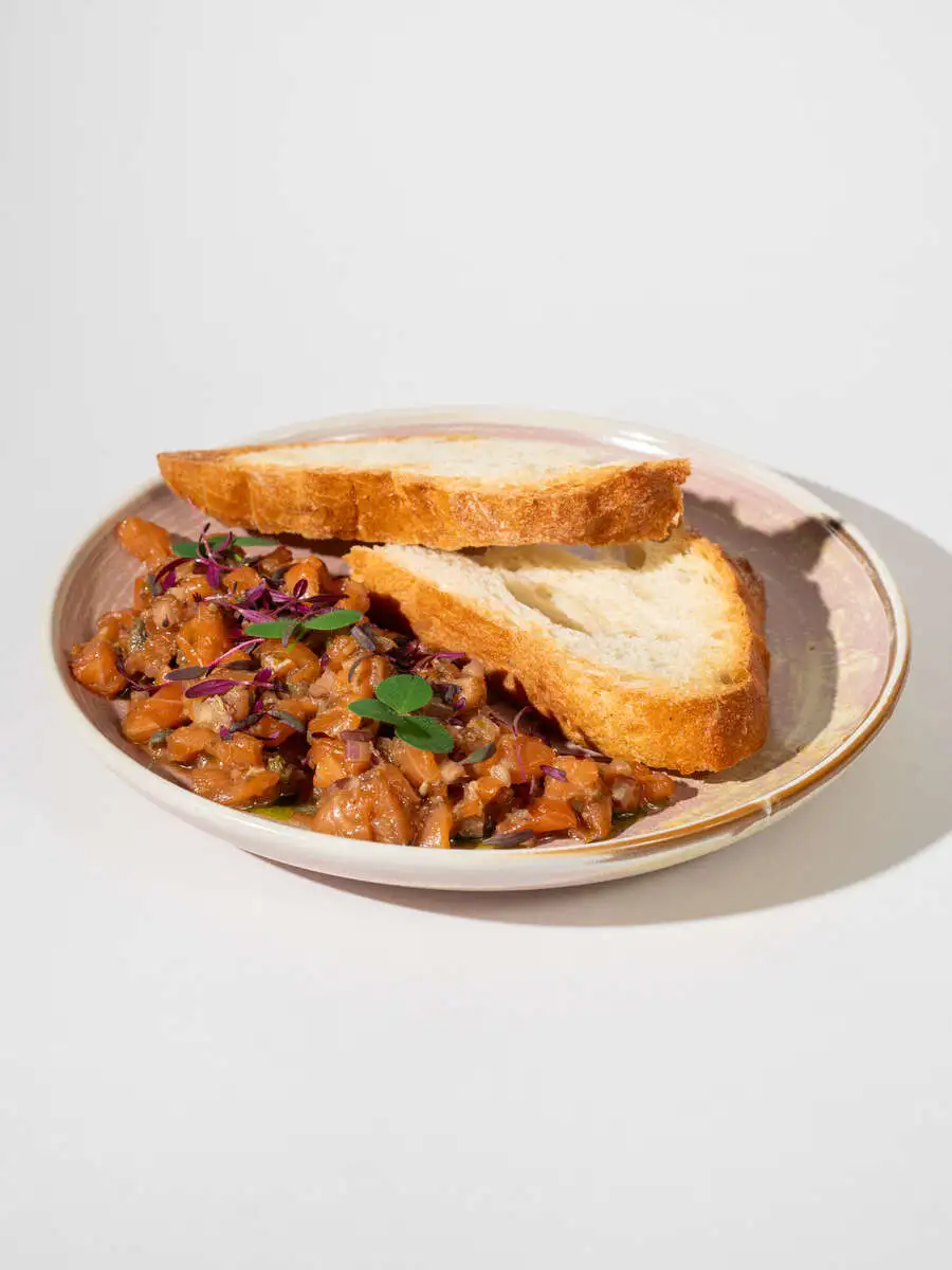 Тартар из лосося