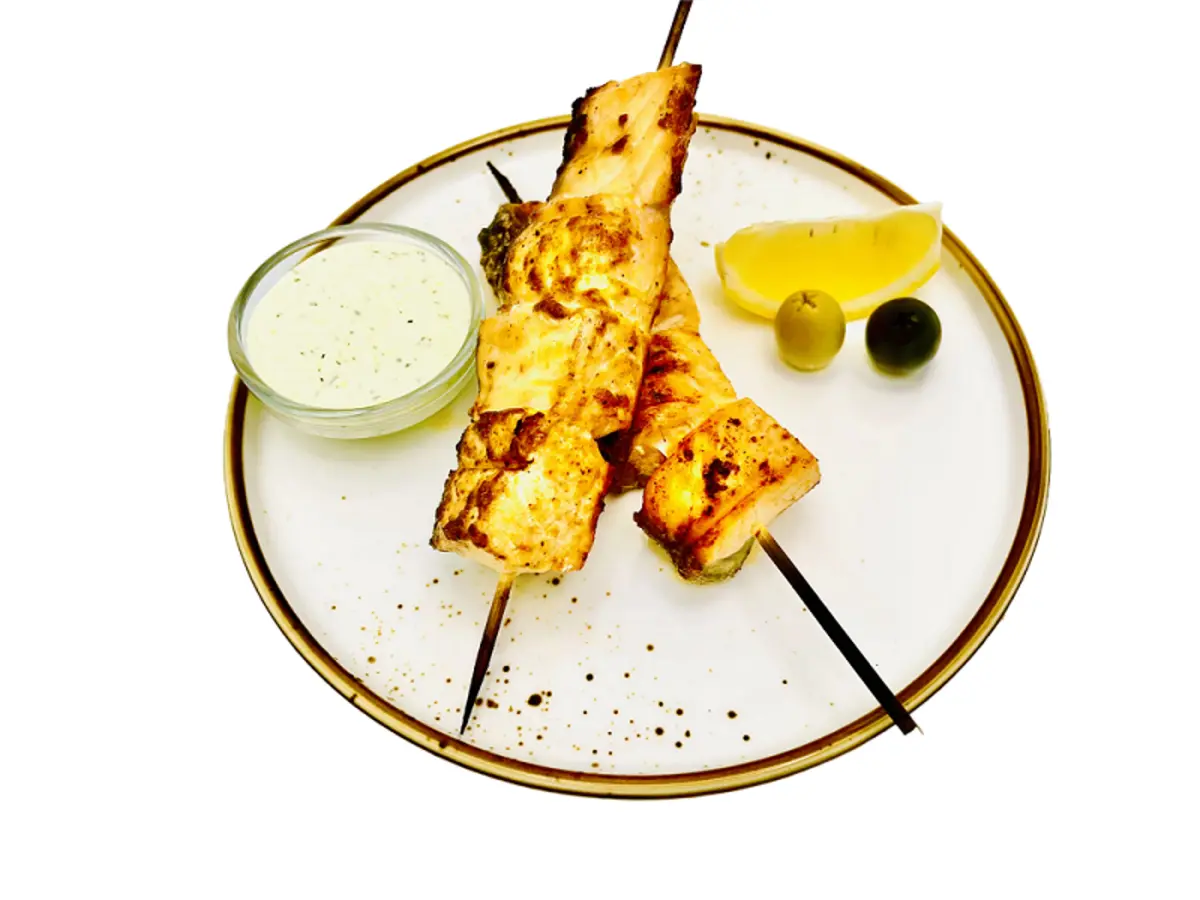 Шашлык из семги