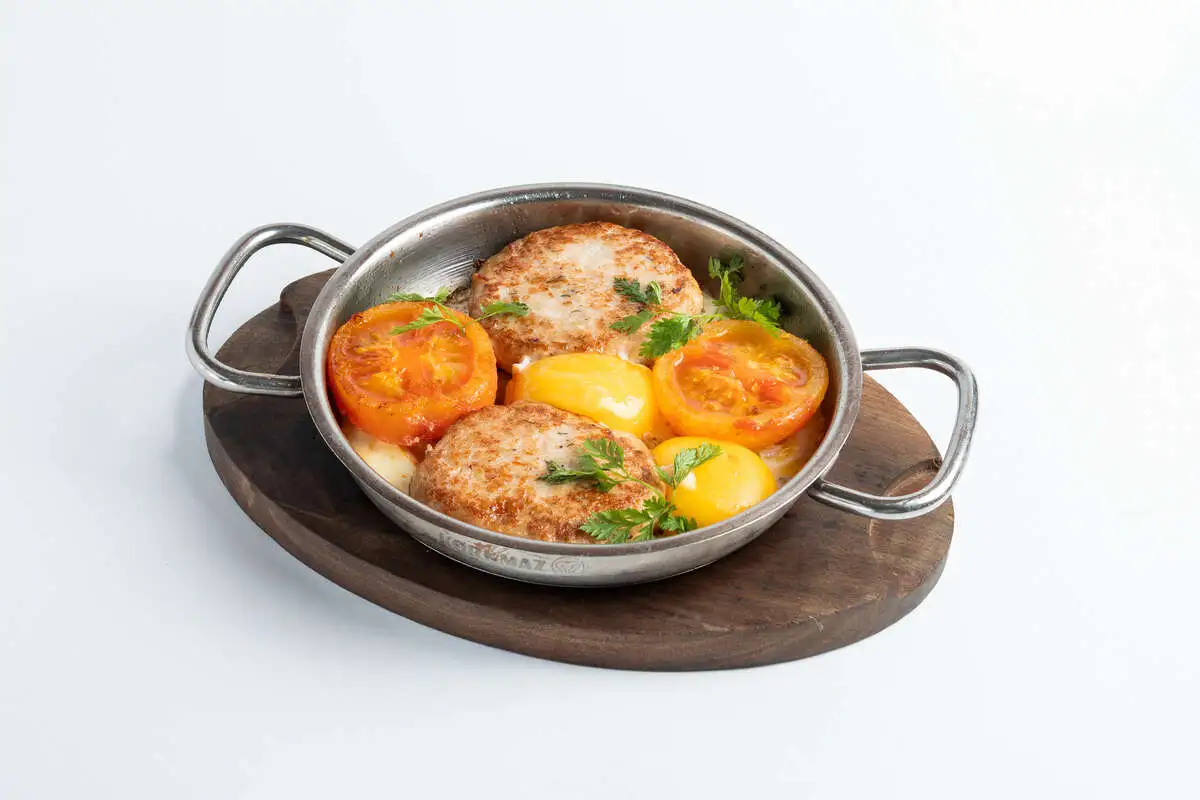 Тава-кебаб из курицы