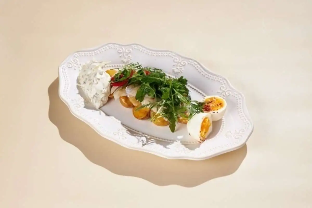 Сельдь с картофелем 