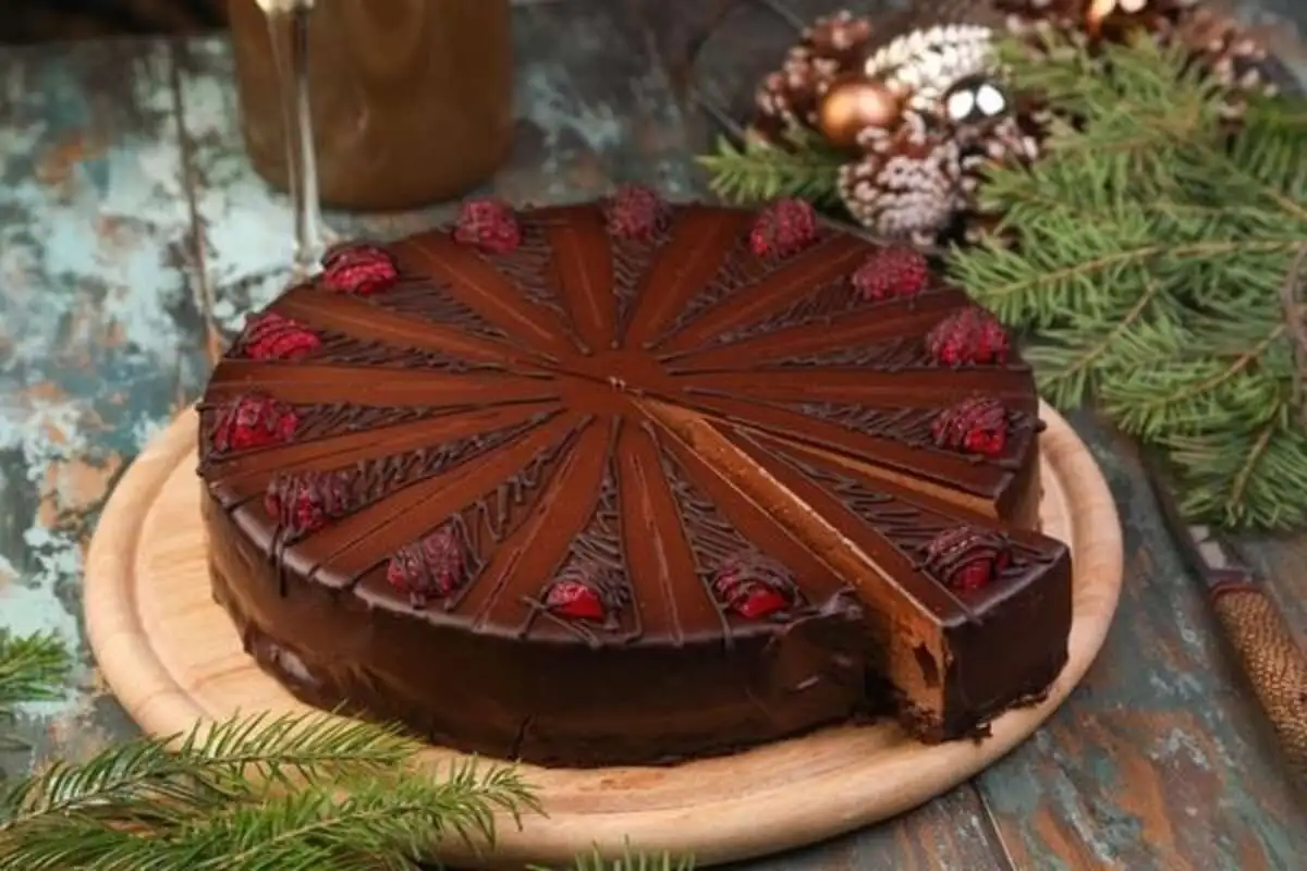 Шоколадный торт 