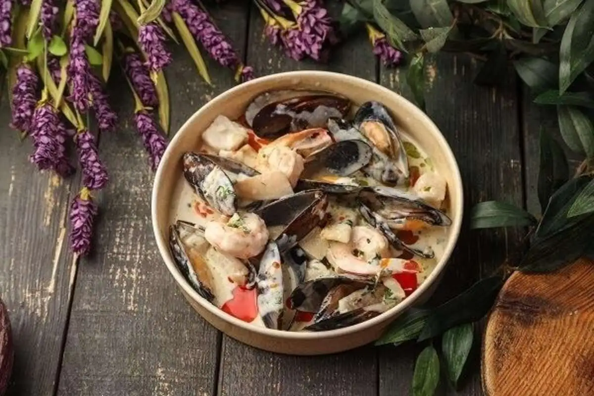 Морепродукты на кецы