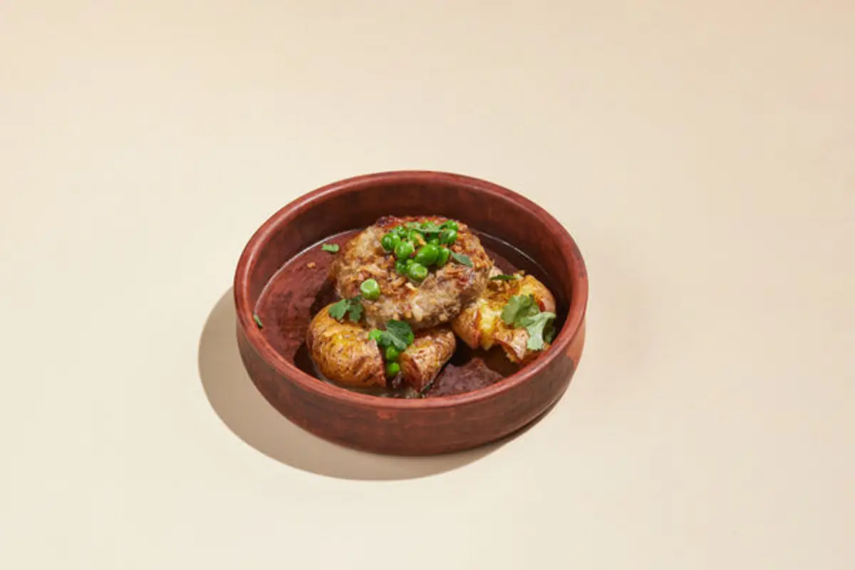 Бифштекс с картофелем