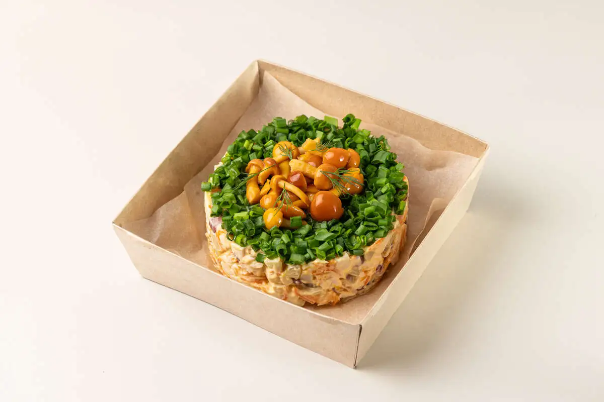 Бенто торт "Пикантный"