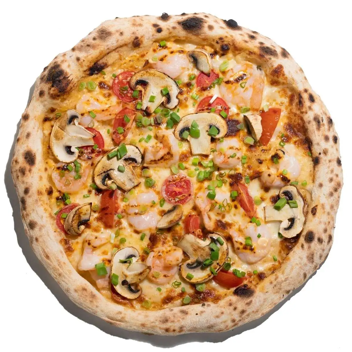 Пицца Креветки в стиле Том Ям