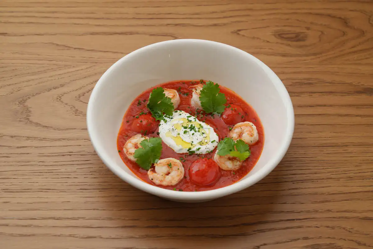 Креветки по-гречески