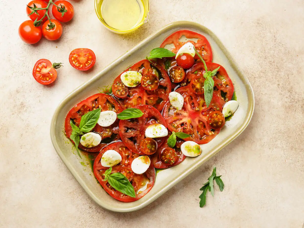 Карпаччо из томатов 