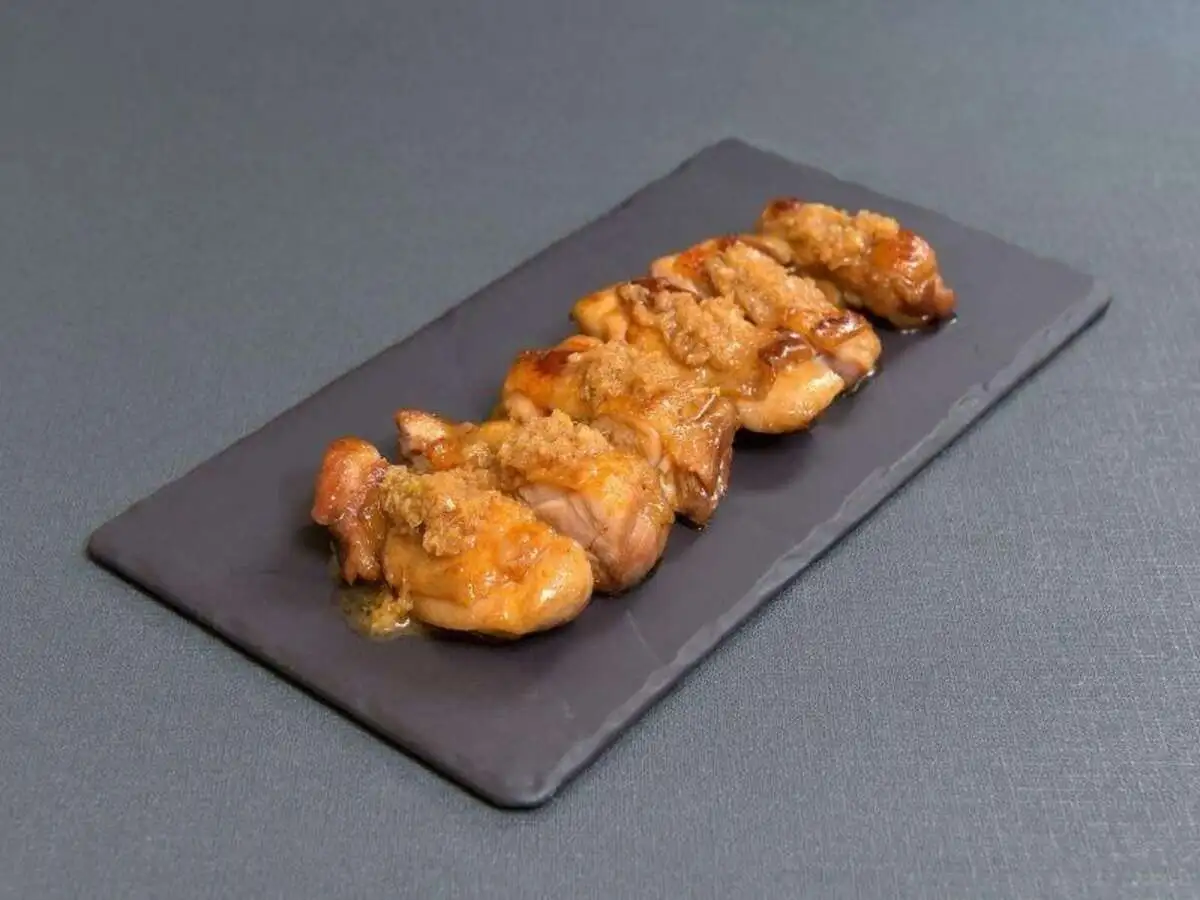 Курица с чесночным соусом