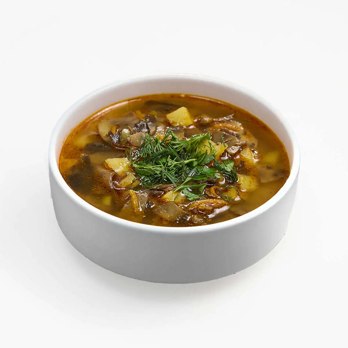 Суп грибной