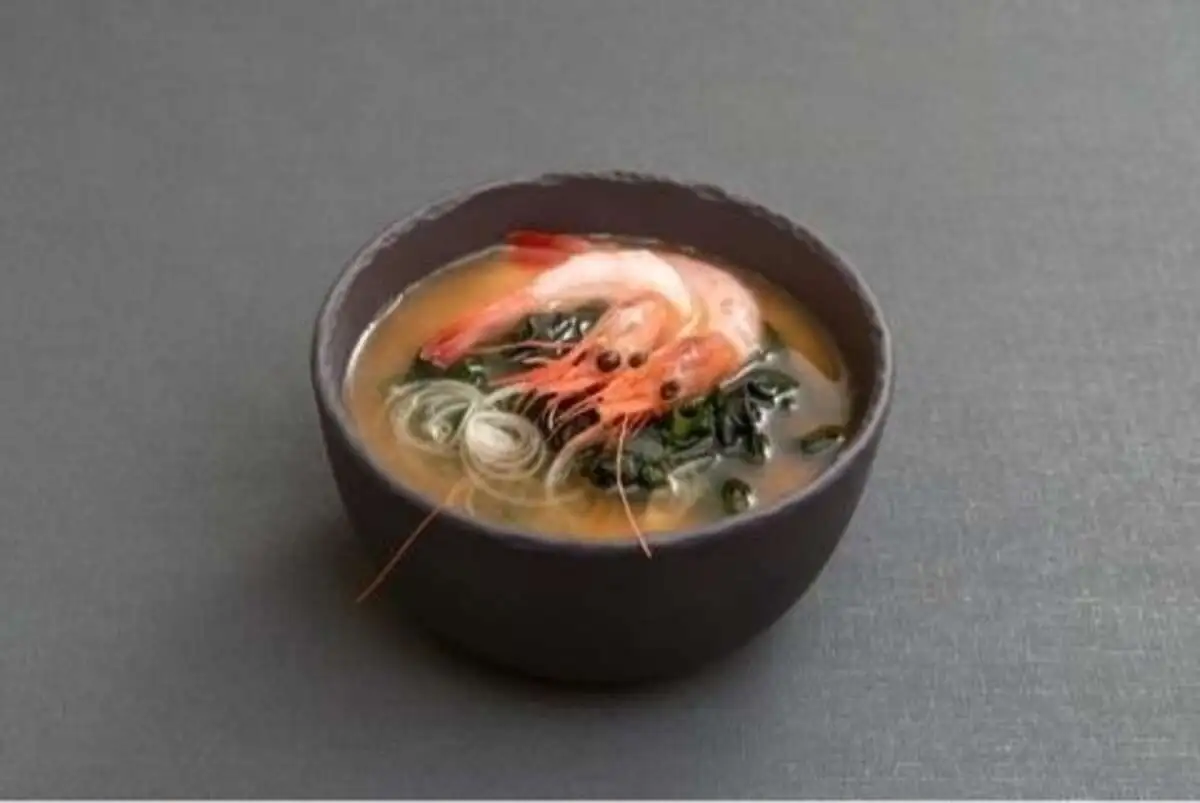 Суп Мисо с креветкой