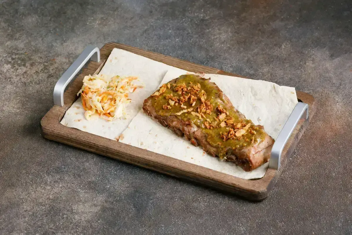 Ребра в горчичном соусе