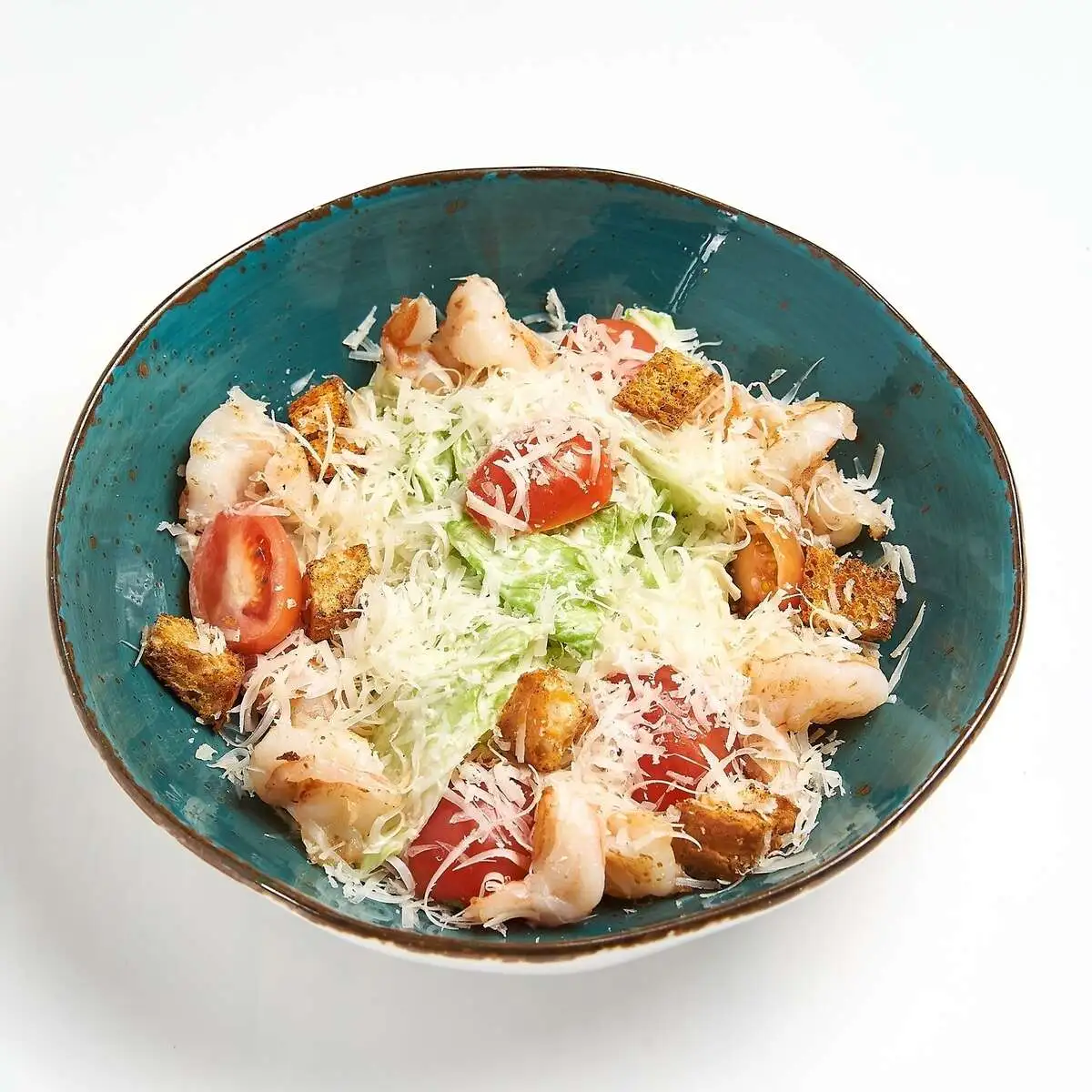 Цезарь с креветками 