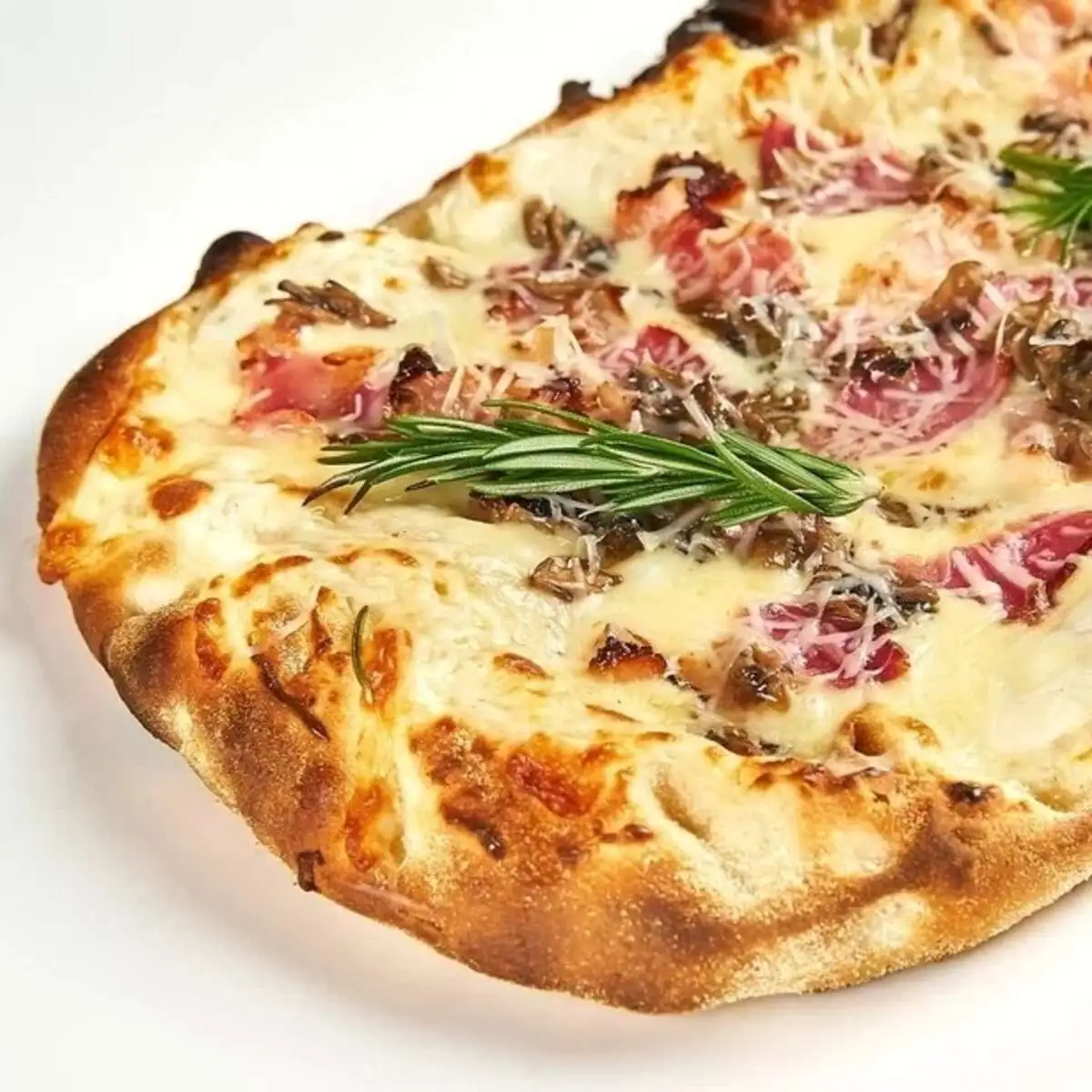 1/2 Бекон и грибы