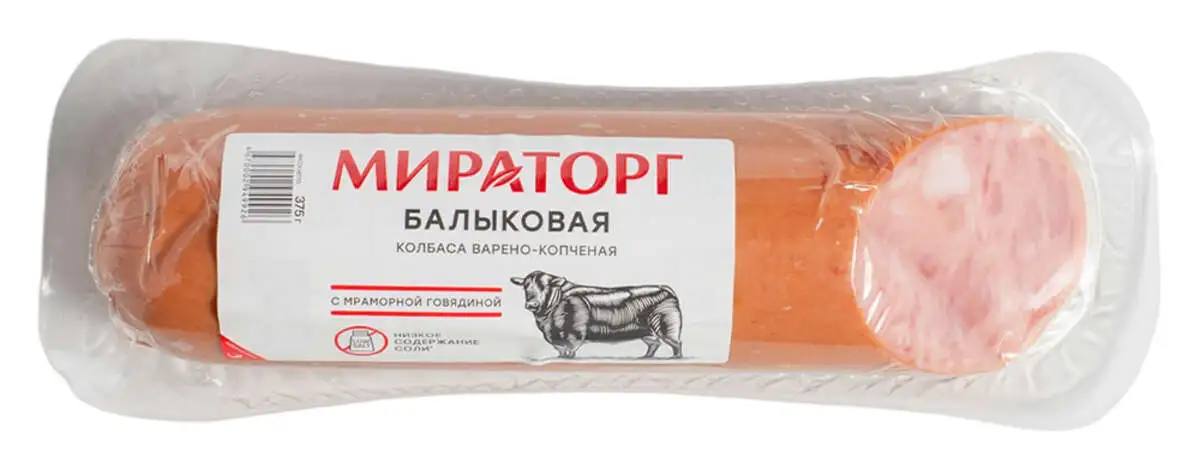Колбаса Балыковая в/к 375г Мираторг(м)