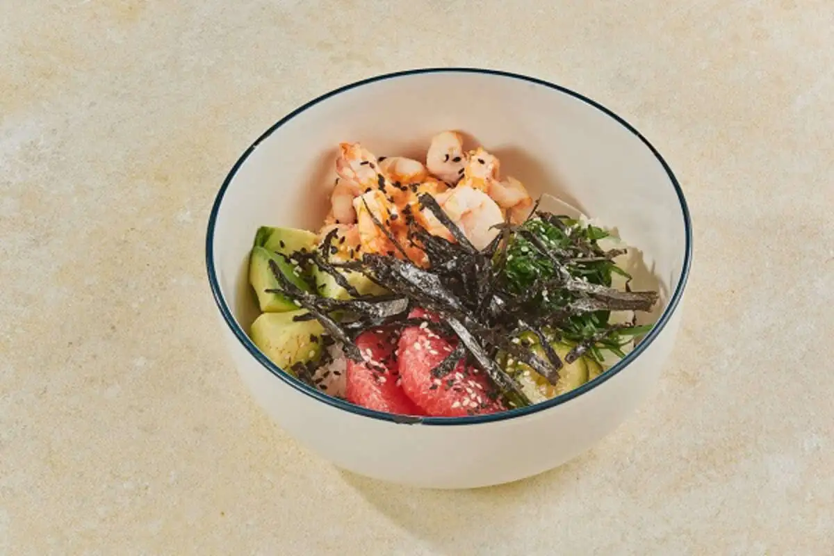 Поке с креветками