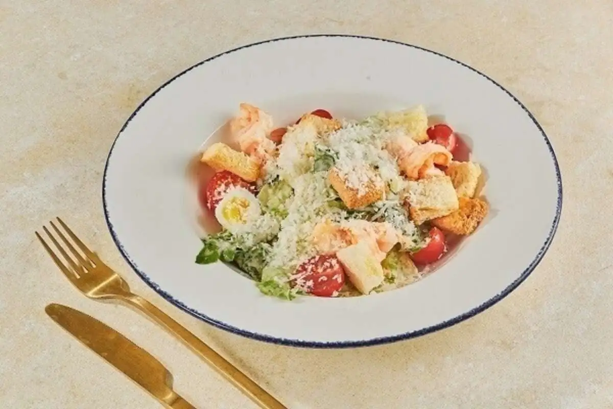 Цезарь с креветками