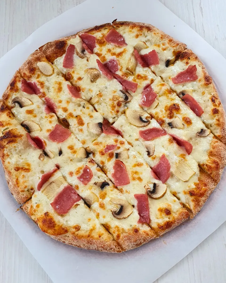 Чизы с ветчиной и грибами