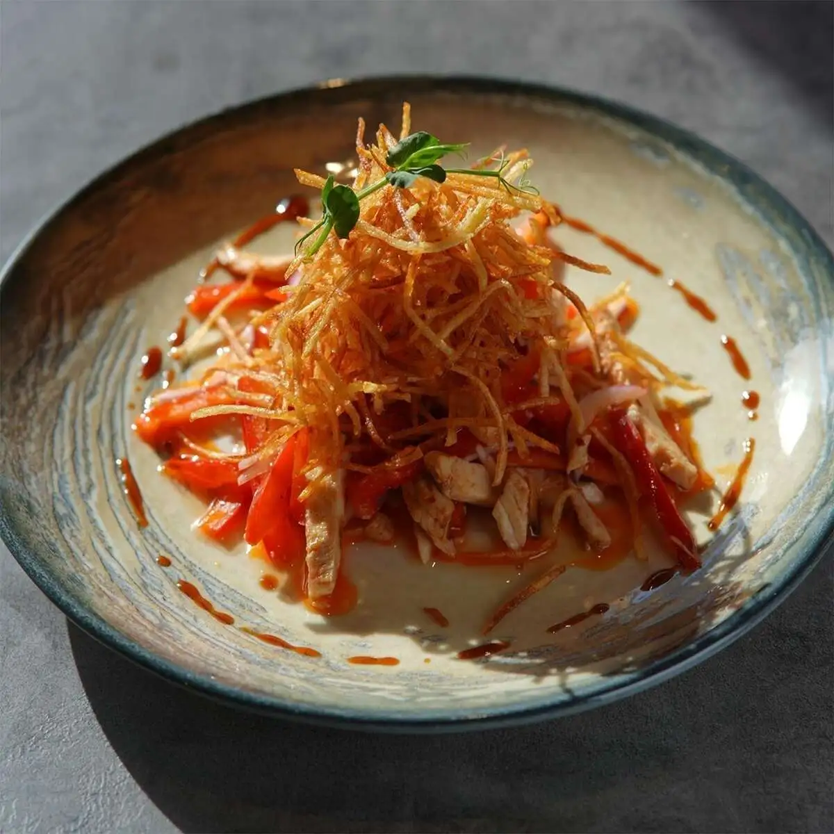 Салат с пай картофелем 200гр