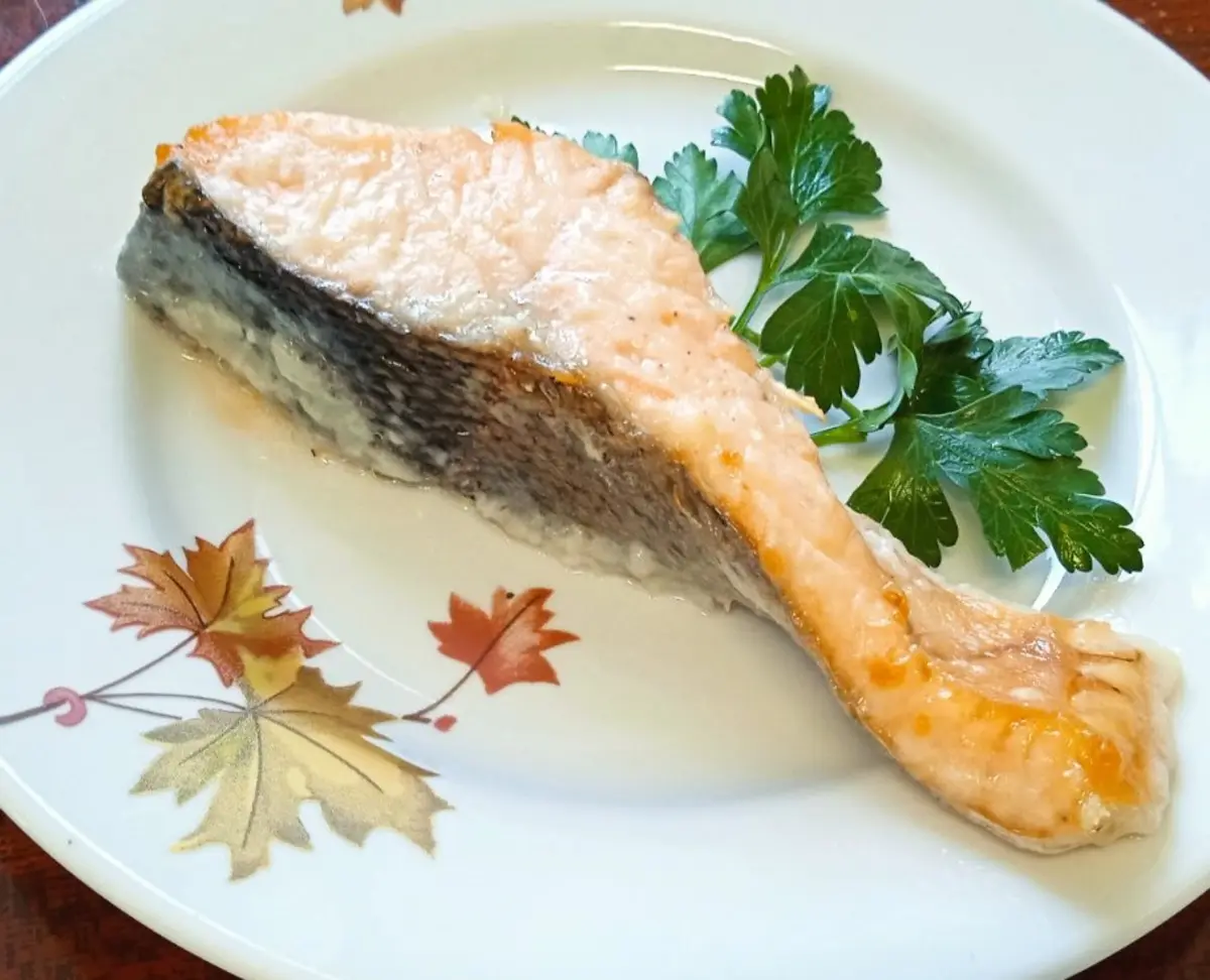 Форель жареная 3 стейка