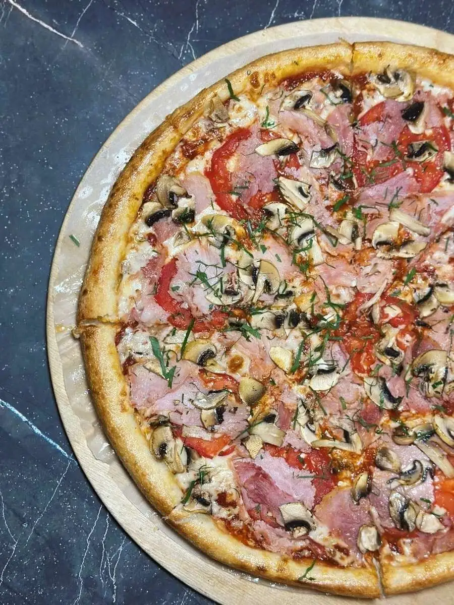 Пицца Ветчина и грибы