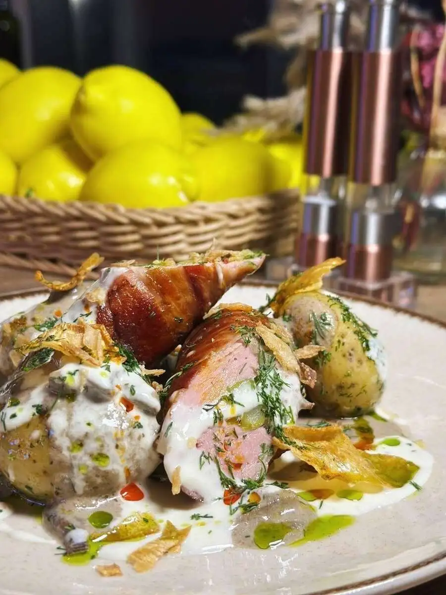 Поркетта из свиной вырезки!