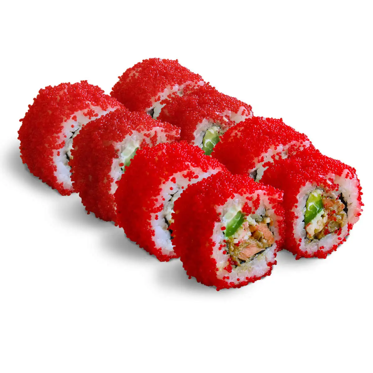 Калифорния с лососем терияки