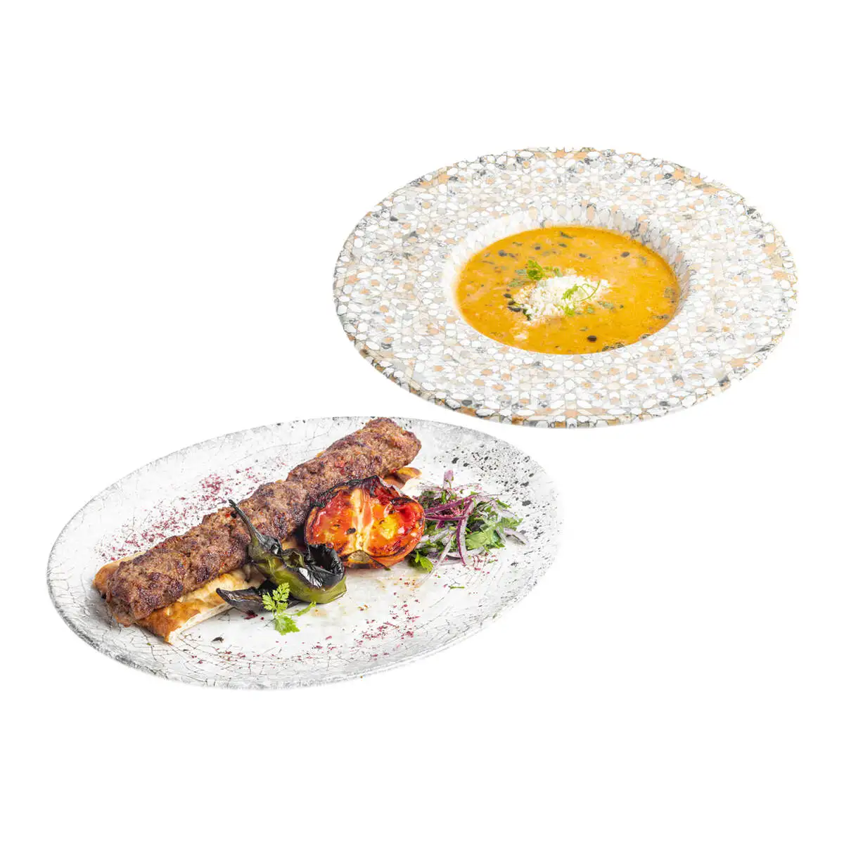 Фасолевый суп + Адана кебаб