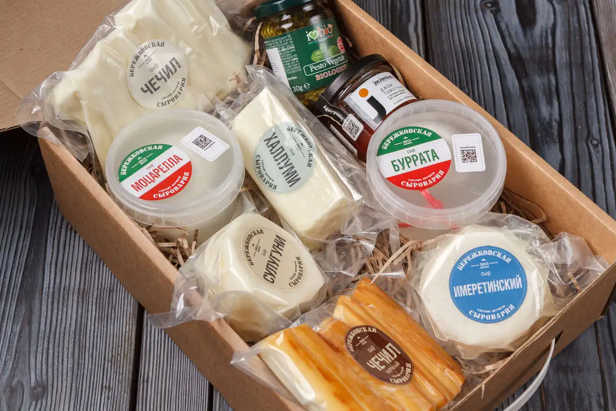Подарочный набор Бережковская сыроварня