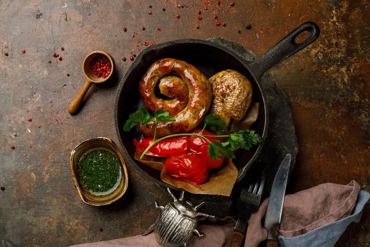 Колбаса домашняя