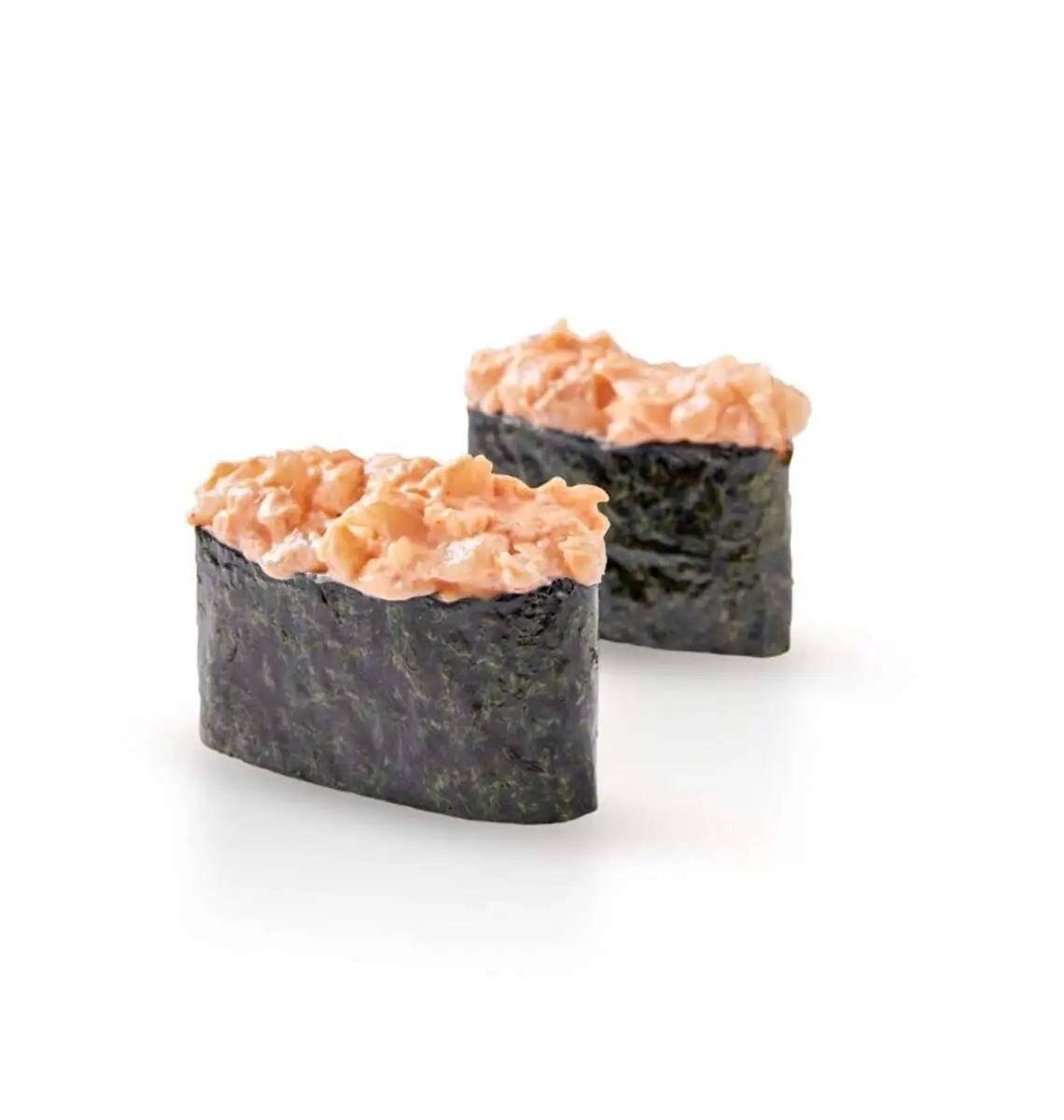 Гункан с креветкой и соусом спайс 2 шт