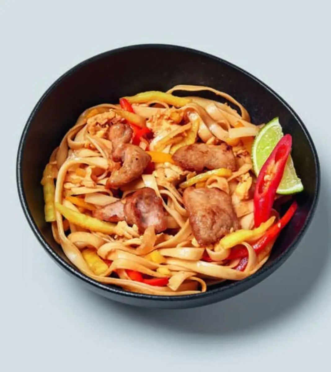 Удон со свининой