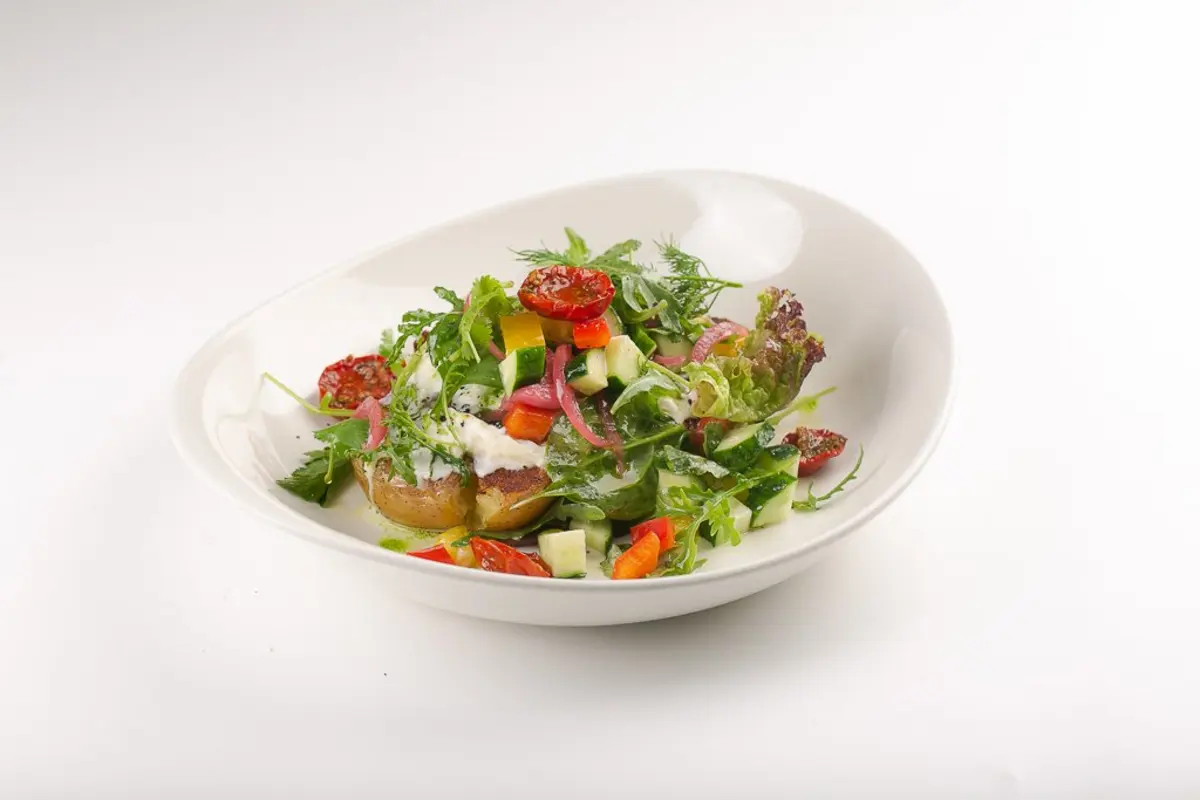 Овощной с крем сыром