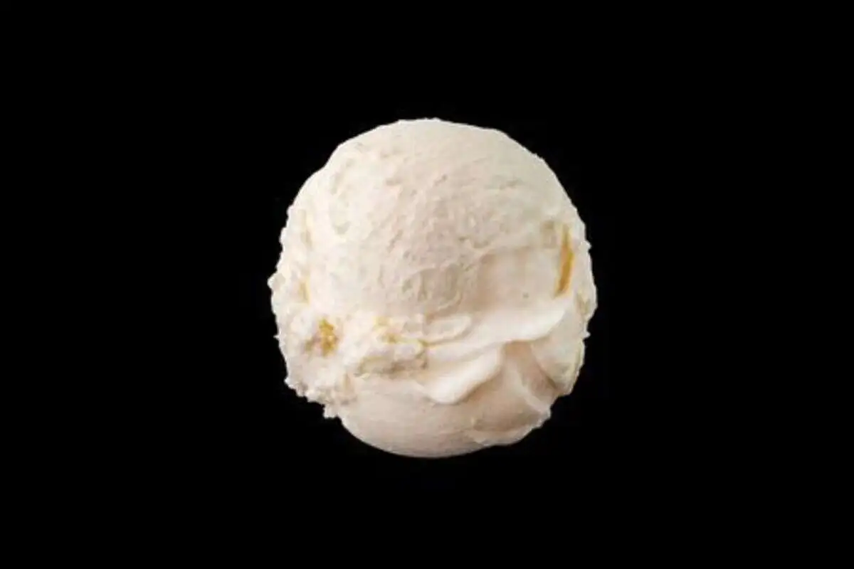 Шарик ванильного мороженого