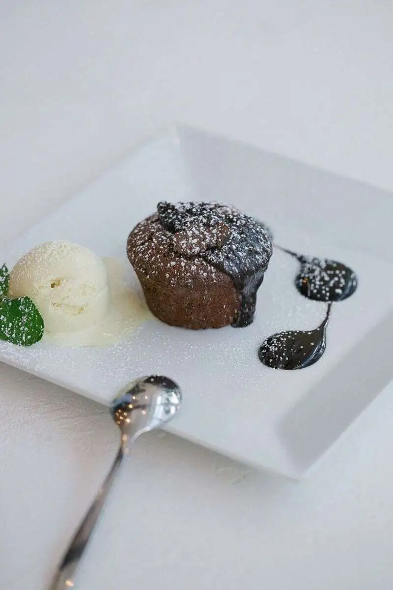 Шоколадный фондан