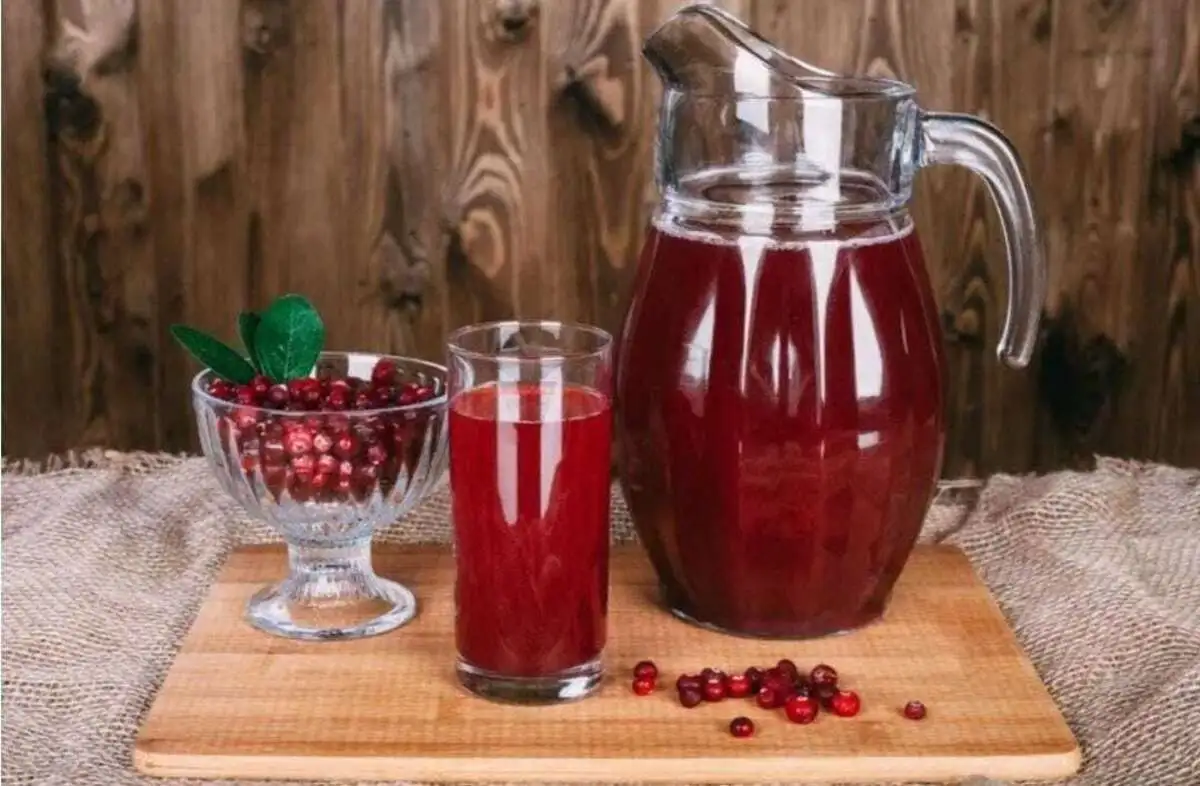 Морс клюква-малина 1 л