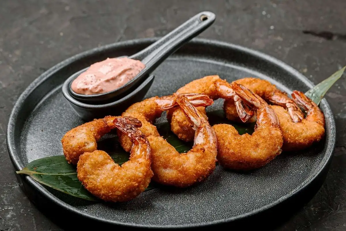 Креветки темпура