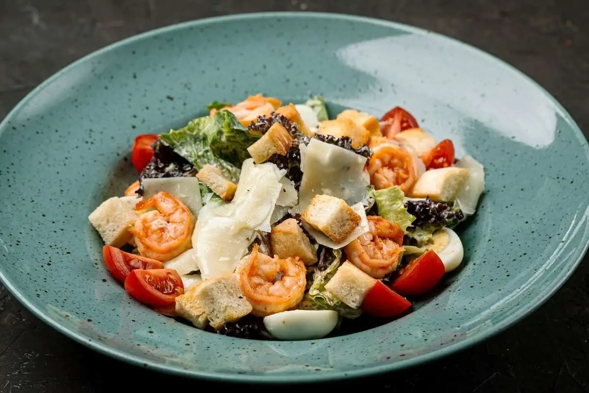 Наш Цезарь с креветками