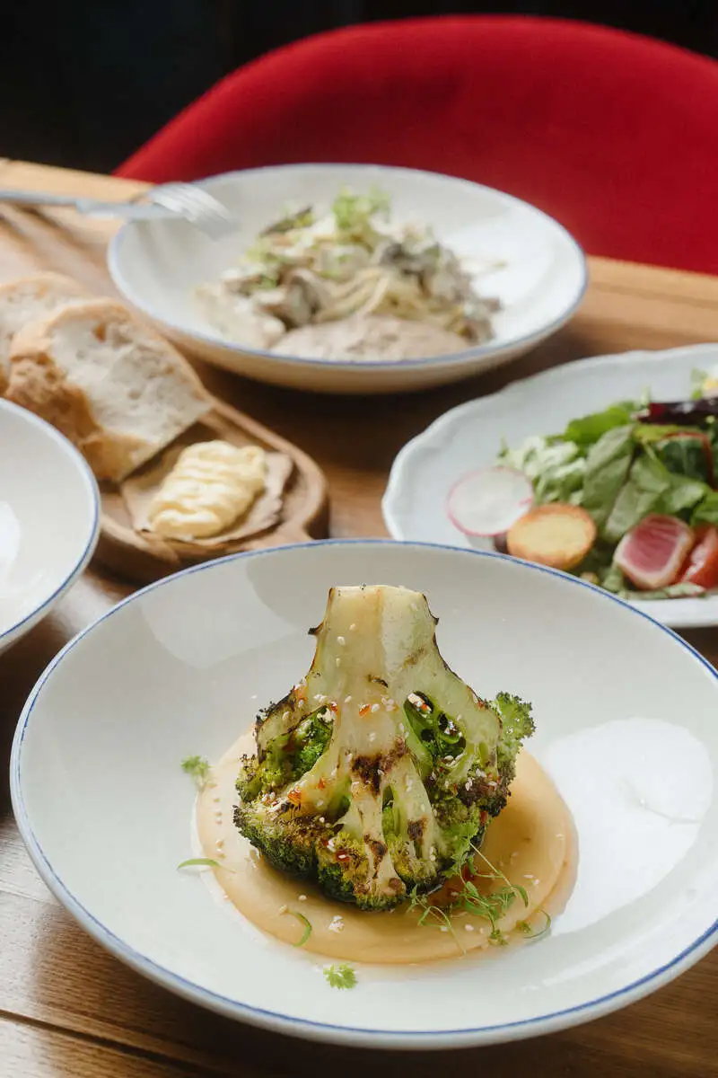 Стейк из брокколи - ланч