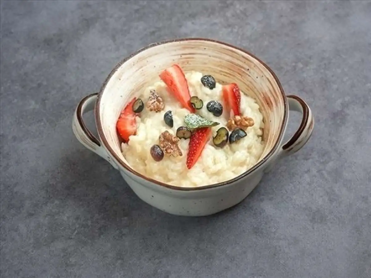 Каша рисовая на молоке