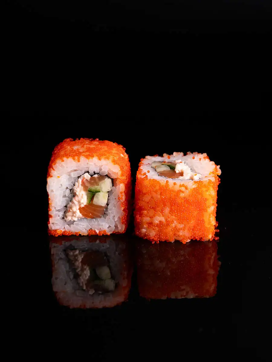 калифорния с лососем